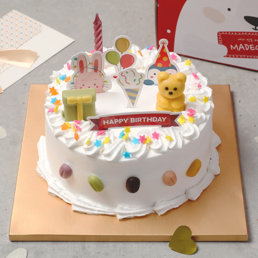 생일 케익만들기(2호초코데코)