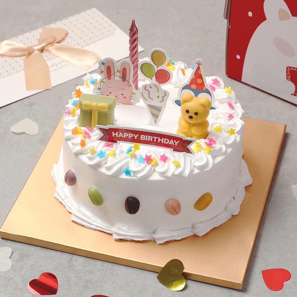 생일 케익만들기(3호초코데코)